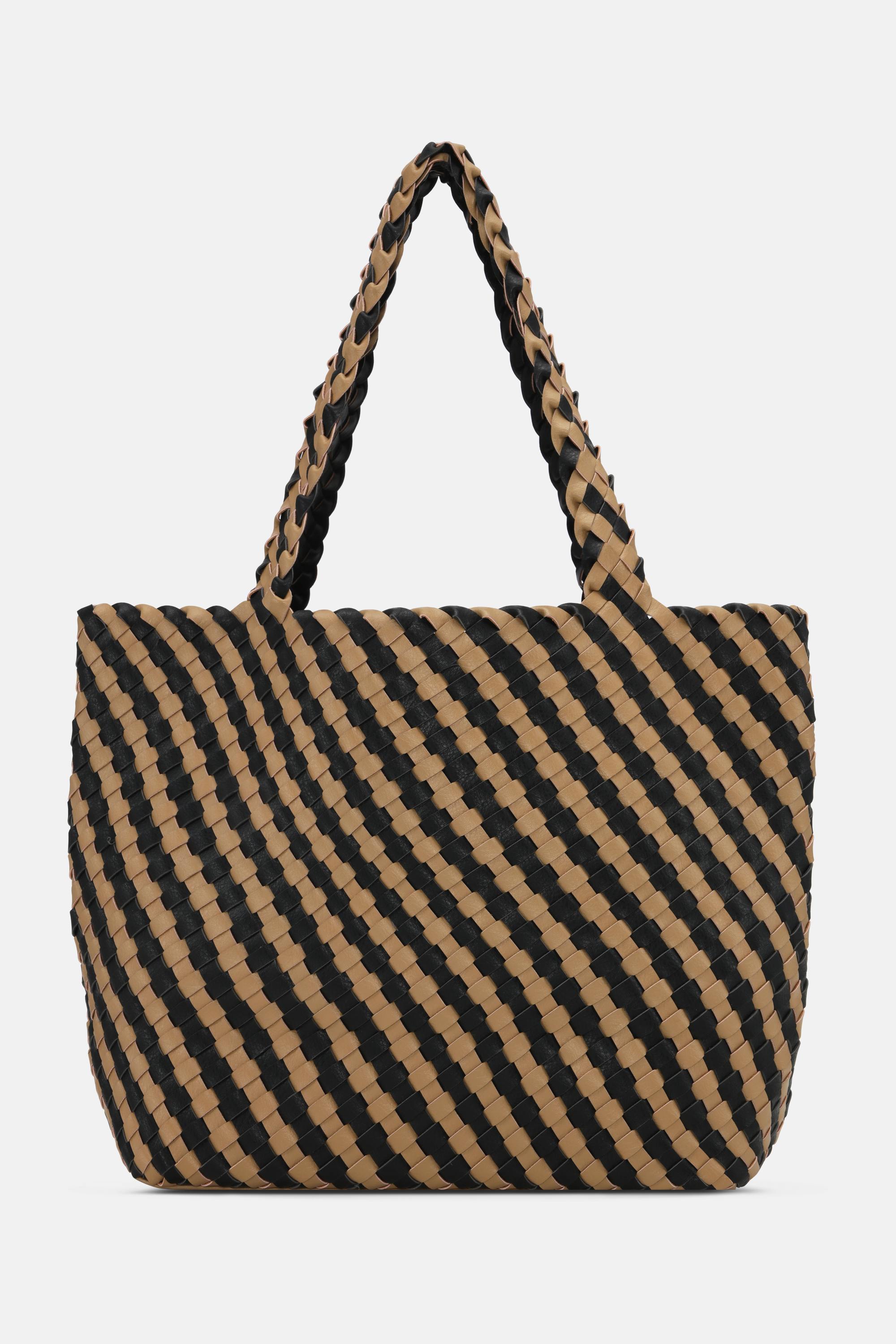Tote Bag Flätad - Incense Black